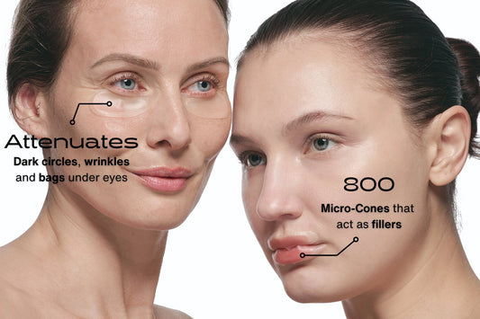 Benefits of anti-aging patches for the eye area and lips to rejuvenate and brighten the face