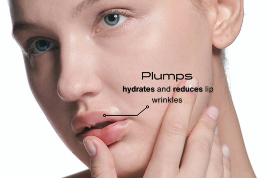 Lip patch to plump lips and deeply moisturize