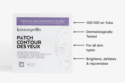 Benefits and advantages of microneedle eye contour patches 