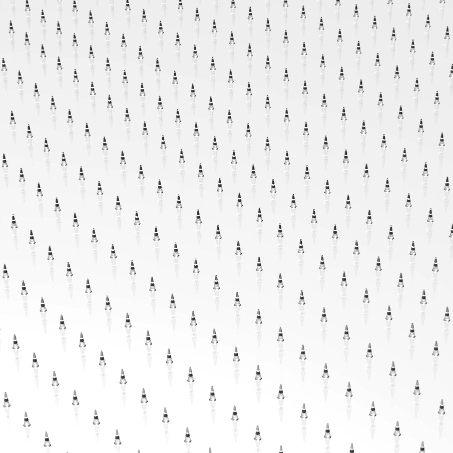 The hyaluronic acid microneedles in our anti-aging patches