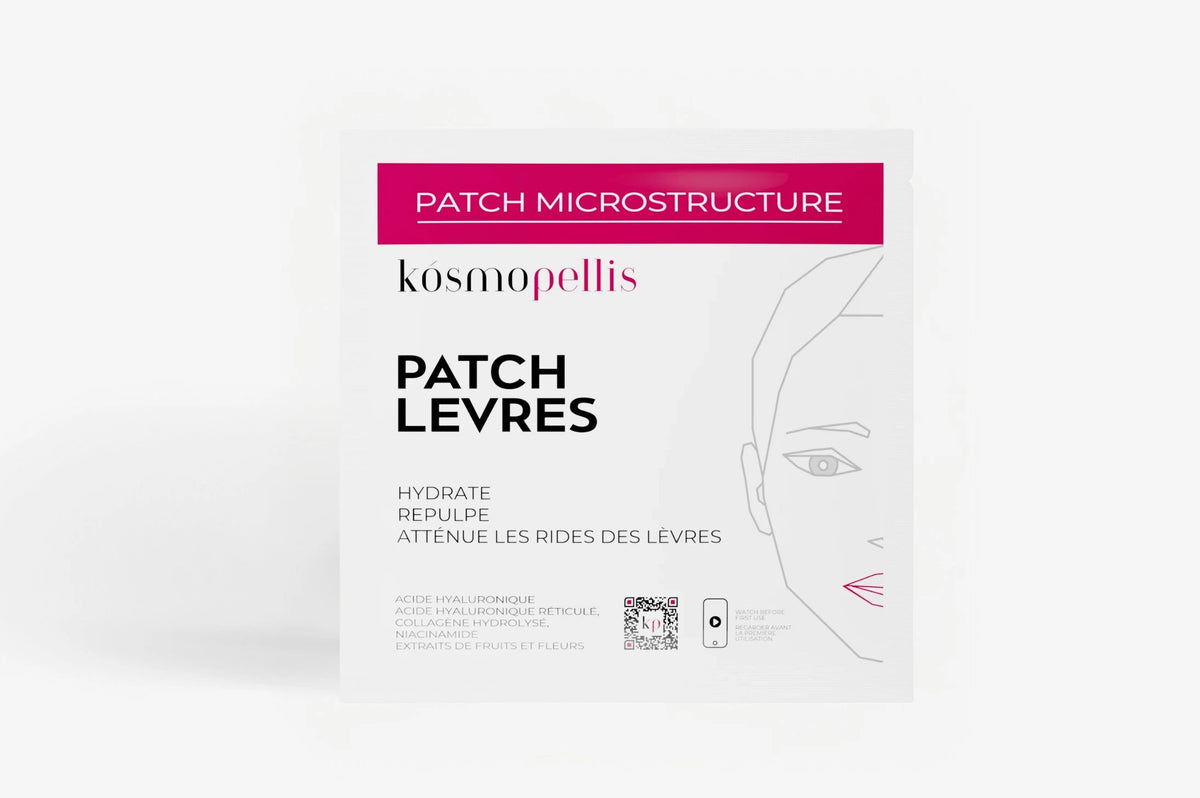 Lip patch pouch to moisturize and plump lips