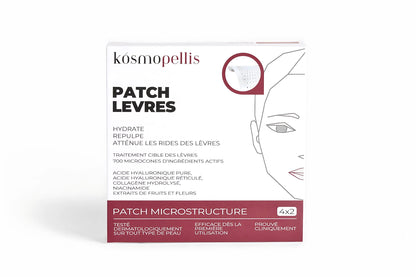 Microneedle lip patch treatment to deeply moisturize, plump, and smooth lips