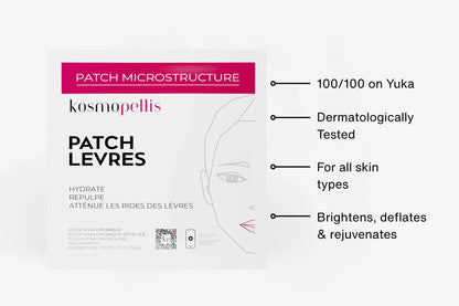 Lip patch to moisturize and plump lips benefits